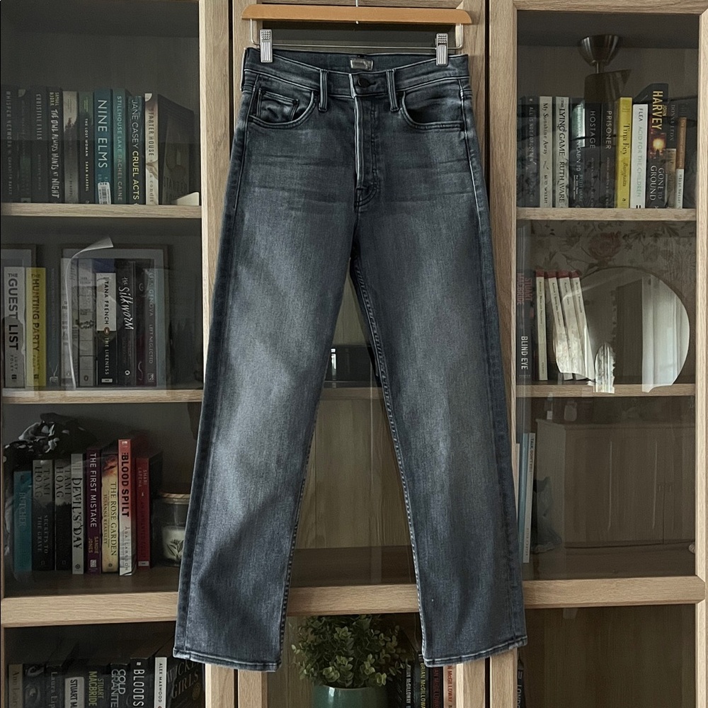 MOTHER The Tomcat Ankle High Rise Straight Leg Jeans - Picture 2 of 12